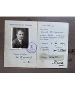 Alte Schweiz Universität Genf Studentenkarte 1929-1930 - $20.60 CAD