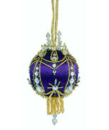 The Cracker Box Christmas Ornamen Kit Victorian Crown w Gold act Golden ... - $130.00