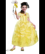 Disney Princess Belle Beauty &amp; the Beast Prestige Girls&#39; Costume - $2,809.13 MXN