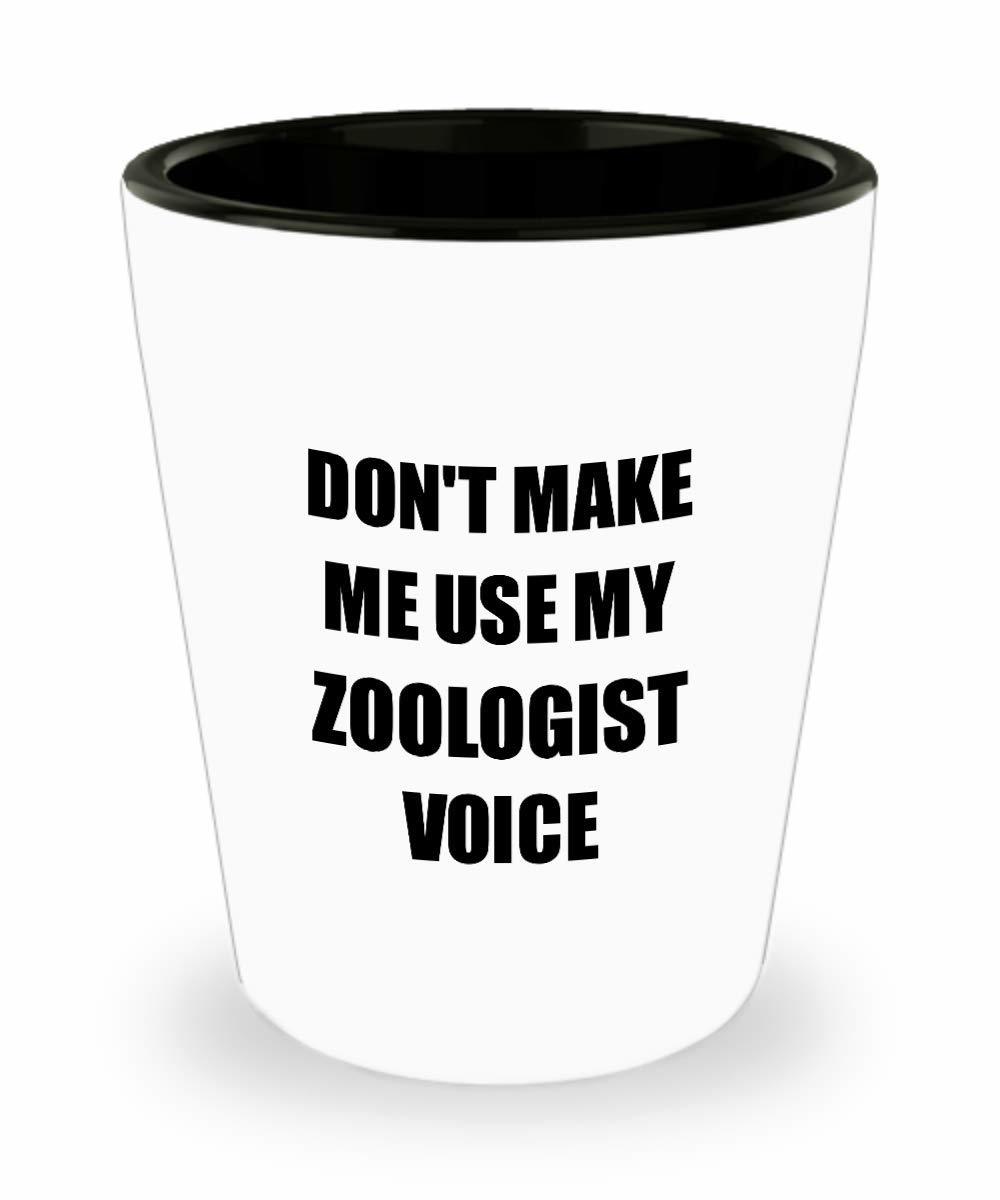 Zoologist Shot Glass Coworker Gift Idea Funny Gag For Job Liquor Lover A... - $12.84