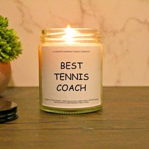 Best Tennis Coach Candle | Gift For Tennis Lover | Present For Tennis Coach | - £15.71 GBP