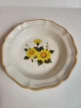 Vintage Mikasa Sunny Side Bowl Sun Flowers Cereal Replacement Japan 8&quot; VTG - £18.99 GBP