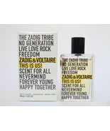 Zadig &amp; Voltaire This Is Us! Unisex EDT Nat Spray 50ml - 1.6 Oz BNIB Sealed - $142.57 CAD