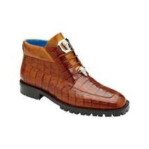 Belvedere Men's Dress Boot Gallardo Genuine Caiman Crocodile Ant. Sport U02 image 7