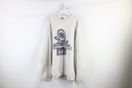 Vintage Mens 2XL 2000 World Series Champions New York Yankees Sweatshirt Gray - £55.52 GBP