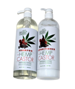 Natural Therapy Hemp Castor Strengthening Softening Shampoo Conditioner ... - $41.24 CAD