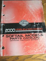 2000 Harley-Davidson Softail Parts Catalog Fat Boy Night Train  - $38.61