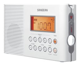 Sangean H201 Shower Radio AM/FM Waterproof, Weather Alert Radio, White - £51.86 GBP