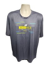 2021 New Balance NYRR 5th Ave Mile Run for Life Mens Gray XL Jersey - £13.32 GBP