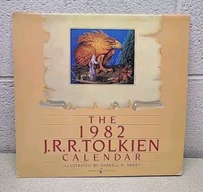 Vtg J.R.R Tolkien Calendar 1982 JRR Hobbit Lord of the Rings Darrell K. ... - $84.89