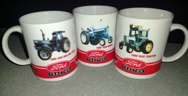 Set of 3 Ford Tractors Officially Licensed Mugs Coffee Cups 10 oz. - $14.99