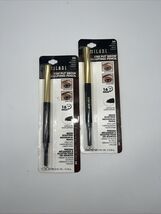 2 Pk-Milani Stay Put Brow Sculpting Pencil 16HR Wear 0.01oz/0.28g #04 Da... - $15.00