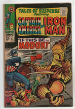 Tales Of Suspense 94 Marvel 1967 VG FN 1st MODOK Captain America - £197.38 GBP