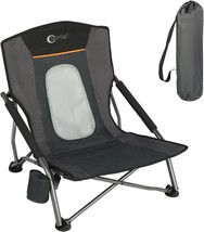 Portal Beach Camping Folding Chairs For Adults Low Lightweight Portable, 300Lbs - £50.13 GBP