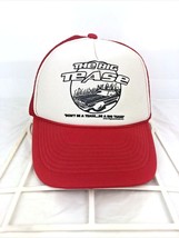 Vintage Otto Trucker Snapback Mesh Cap The Big Tease Hat Red White 39-169 - $11.40