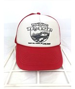 Vintage Otto Trucker Snapback Mesh Cap The Big Tease Hat Red White 39-169 - £8.91 GBP