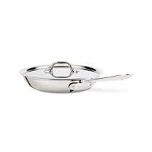 All-Clad D3 Fry Lid, 10 Inch Pan, Stainless Steel Cookware, With Solid T... - $140.24