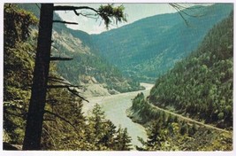 Postcard The Fraser River In The Canyon British Columbia BC - £3.09 GBP