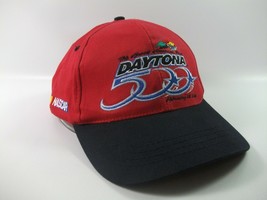 Daytona 500 2001 Nascar Race Hat Red Black Snapback Baseball Cap - £11.49 GBP