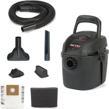 Shop-Vac 2021005 1 Gallon Micro Wet/Dry Vacuum, 1.0 Peak HP, 1.25 Inch D... - £53.11 GBP