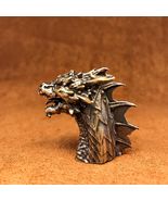 Solid Brass Dragon Bead, Knife Lanyard Charm, EDC - $12.99