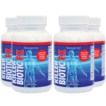 Youngevity Killer Biotic Fx 60 capsules (4 Pack) Dr. Wallach - $159.34