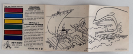 Vintage RARE Pinocchio Coloring Paper with Paint Included 1970&#39;s - £11.86 GBP