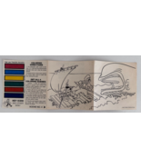 Vintage RARE Pinocchio Coloring Paper with Paint Included 1970&#39;s - $14.84