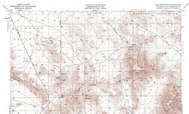 Ord Mountains Quadrangle, California 1955 Topo Map USGS 15 Minute Topographic - £17.55 GBP