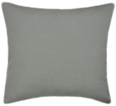 Sunbrella Canvas Charcoal Indoor/Outdoor Solid Pillow - £24.07 GBP+