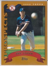 G) 2002 Topps Baseball Trading Card - Eric Glaser #322 - £1.48 GBP