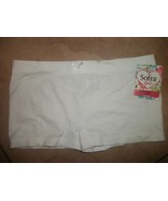 girls panties white sofra boy shorts size L/XL nwt - $285.10 MXN