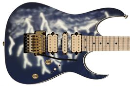 Guitar Wrap Skin Axe Re-Skin Iconic 80's Metal Rock Lightning Storm &amp; Sw... - $27.71+