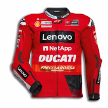 Alpinestars Ducati Lenovo Motorbike Motorcycle Rider Leather Jacket Four... - £228.19 GBP