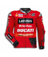 Alpinestars Ducati Lenovo Motorbike Motorcycle Rider Leather Jacket Four Season - £226.72 GBP