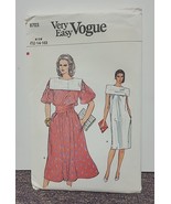 VTG Very Easy VOGUE Patterns  Misses&#39; Dress Size 12-14-16 Pattern # 8703... - $14.24