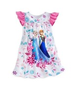 Disney Store Frozen Exclusive Anna and Elsa Nightshirt Nightgown Sz 2 - $19.99