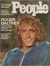People Weekly Magazine December 15 1975 Roger Daltrey The Who Tommy - $59.39