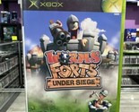 Worms Forts: Under Siege (Microsoft Original Xbox, 2005) No Manual Tested! - £7.58 GBP