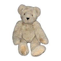 Vintage 1997 Vermont Teddy Bear Light Brown Jointed Posable 16&quot; - £14.03 GBP