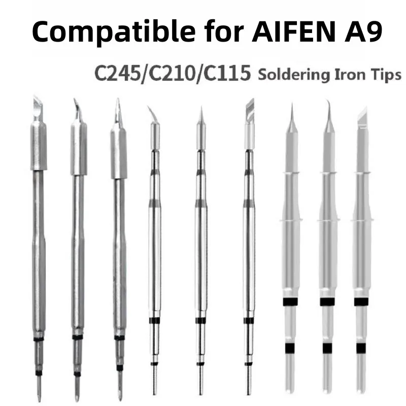 Soldering  Tips Compatible Jbc Sugon Soldering Station Solder  Tips For Aifen A9 - £56.01 GBP