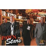 Pawn Stars TV Series 8 x 10 Cast Photograph with Three Authenic Autographs - $57.93
