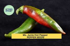 Ms. Junie Hot Pepper Seeds – 250mg for Planting, Caribbean-Style Pepper,... - $5.85+