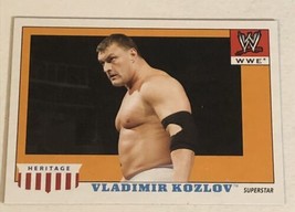 Vladimir Koslov WWE Heritage Topps Trading Card 2008 #54 - £1.57 GBP