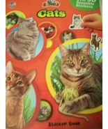 Educational Animals Sticker Book ~ Cats (Over 50 Reusable Stickers) - $280.92 MXN