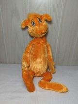 Kohl&#39;s Cares Dr. Seuss The Foot Book Orange Book Character Plush stuffed animal - £8.76 GBP