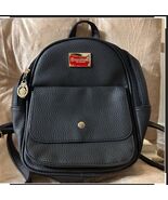 Hayner  ladies Backpack Black Faux Leather GoldHardware "Quench Your Thi... - $24.75