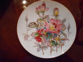 * Noritake Japan Rose Garden Signed Hand Painted 10.5&quot; Collectors Plate ... - $20.00