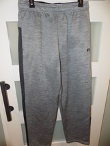 Russell Tech Fleece Gray/Dark Gray Pants Size M (32/34) Men&#39;s EUC - £15.70 GBP