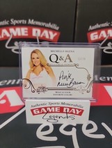 Michelle Baena Benchwarmer 2012 Auto /20 Q &amp; A Pink - £28.31 GBP
